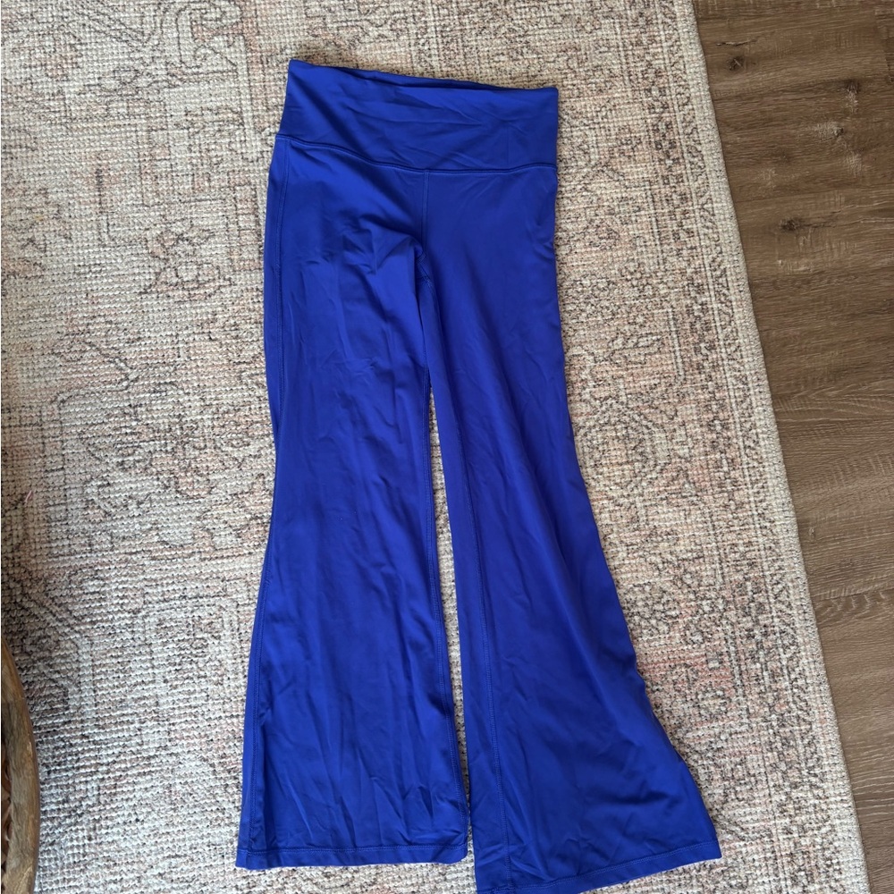 Athleta Electric Blue Elation Flare Pants MP